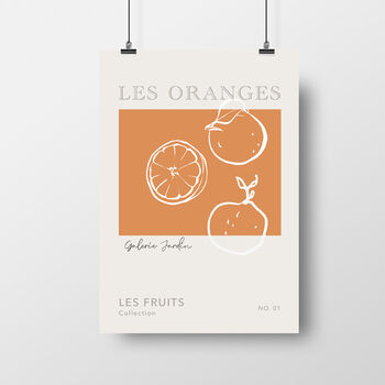 Oranges Kitchen Illustration Print, 4 of 5