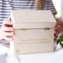 Personalised New Home Wooden Recipe Box, thumbnail 5 of 12