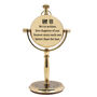 Personalised 5th Wood Anniversary Desk Clock Gift, thumbnail 3 of 11