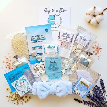 Bride To Be Something Blue Wedding Pamper Hamper, 4 of 11