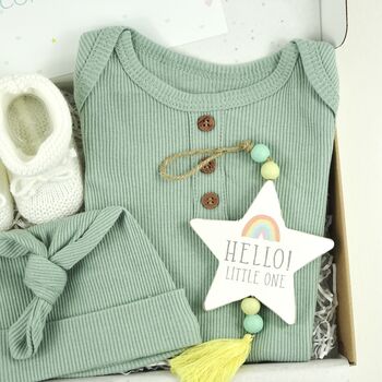 Hello Little One New Baby Letterbox Gift Box, 4 of 6