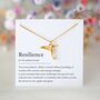 Hummingbird Necklace – Resilience Gift, thumbnail 5 of 8