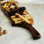 Nea Wood Serving Board With Handle, thumbnail 3 of 4