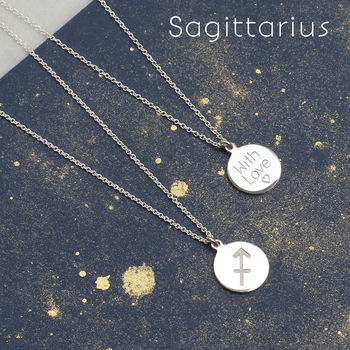 Sterling Silver Personalised Zodiac Necklace, 12 of 12