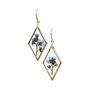 Forget Me Not Or Baby's Breath Diamond Drop Earrings, thumbnail 4 of 5