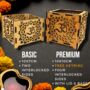 Personalised Diwali Wooden Lantern With Gift, thumbnail 8 of 12