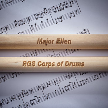 Personalised Set Of Wooden Drum Sticks, 5 of 6