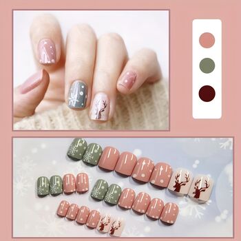 Christmas Decorative Nails Kit, 5 of 6