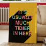 Funny Quote Print Home Decor, thumbnail 6 of 6