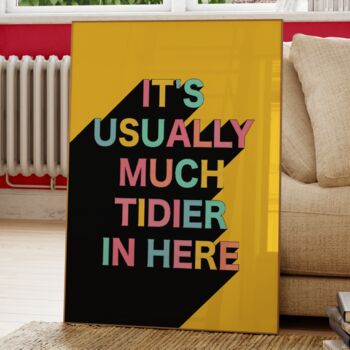 Funny Quote Print Home Decor, 6 of 6