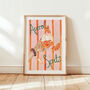 Aperol Spritz Cocktail Art Print – Vibrant Kitchen And Bar Décor, thumbnail 1 of 10