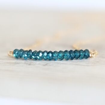 November Birthstone Real Topaz Necklace, 5 of 8