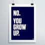 Grow Up Print, thumbnail 4 of 4