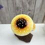 Psychedelic Yellow Amanita Mushroom Sculpture Small, thumbnail 4 of 12