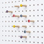 Mixed Coloured Pegboard Pegs, thumbnail 2 of 5