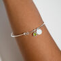 Sterling Silver Infinity Knot Cuff Bangle, thumbnail 1 of 9
