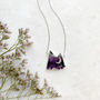 Personalised Amethyst Mountain Necklace, thumbnail 7 of 9