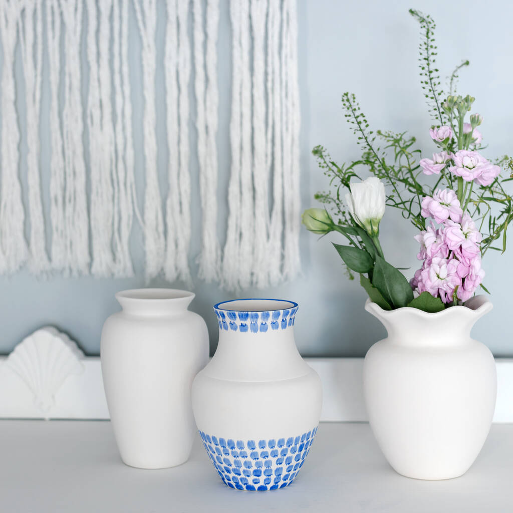 Paint Your Own Ceramic Vase Kit, 1 of 12