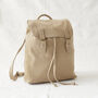 Fair Trade Unisex Canvas Backpack Vegan 100% Cotton, thumbnail 9 of 12