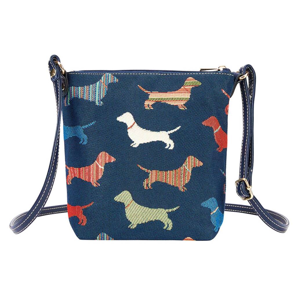 Dachshund Sling Bag By Signare Tapestry | notonthehighstreet.com