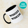 'Wonder Womum' Wonder Woman Mum Mug, thumbnail 1 of 8
