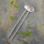 Rutilated Quartz Hair Pin In Solid Sterling Silver, thumbnail 2 of 3