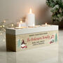 Personalised Christmas Gonk Triple Tea Light Box, thumbnail 1 of 3