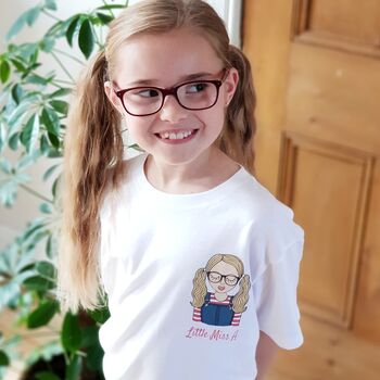 Personalised Create Your Own Little Miss T Shirt, 2 of 4