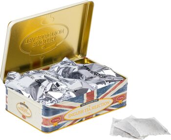 Union Jack Flag Tin 72 Teabag Selection, 3 of 3