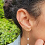 Dainty Ear Cuff Paved Conch Hoops No Piercing Required, thumbnail 2 of 6