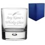 Personalised Bubble Base Whisky Glass, thumbnail 3 of 4
