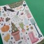 The Happy Harvest Gardening Sticker Sheet, thumbnail 2 of 4