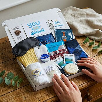 You're Awesome Men Care Package, Hug In A Box For Him, 7 of 12