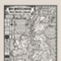 Gin Map Of Britain And Ireland Hand Drawn Art Print, thumbnail 10 of 12