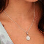 Sterling Silver Number 30 Charm Necklace, thumbnail 1 of 6