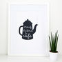 'But First, Coffee' French Kitchen Print Gift, thumbnail 2 of 5