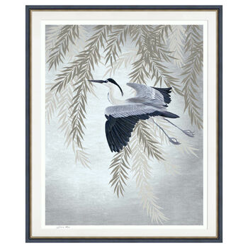 Bird In Flight Chinoiserie Fine Art Giclée Print, 8 of 8