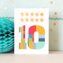 Mini Birthday Number Card, Ages One To Ten, thumbnail 10 of 11