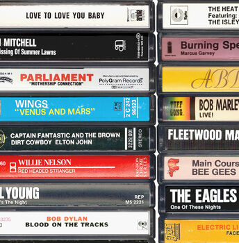 Personalised 50th Birthday Print Music From 1975, 5 of 9