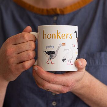 'Honkers' Ceramic Bird Mug, 4 of 7