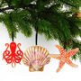 Octopus Wooden Hanging Decoration, thumbnail 4 of 5