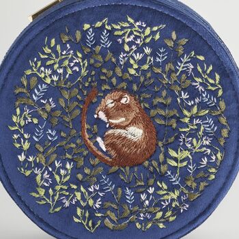 Chloe Dormouse Navy Jewellery Box, 3 of 6