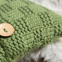 Basketweave Cushion Knitting Kit, thumbnail 2 of 6