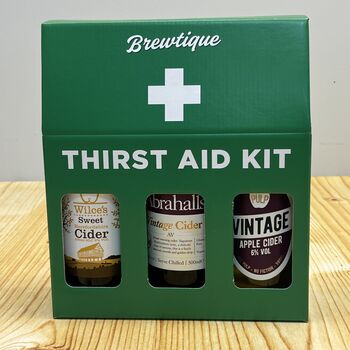 Thirst Aid Kit Three Bottle Cider Gift Set, 4 of 8