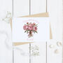 Personalised 60th Birthday Flowers Card, thumbnail 1 of 2