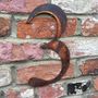 Large Rusted Metal House Numbers, thumbnail 5 of 11