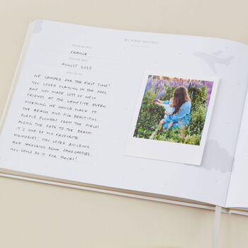 Baby Memory Book Woodland Design, 12 of 12