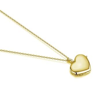 Personalised 18 K Gold Plated Little Heart Locket, 4 of 12