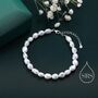 Sterling Silver Baroque Pearl Bracelet, thumbnail 1 of 10