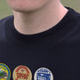 Leeds Football Beer Mats Oversized T Shirt, thumbnail 8 of 10